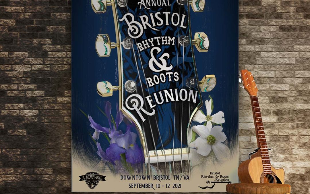 Bristol Rhythm & Roots Reunion 20th Anniversary Poster